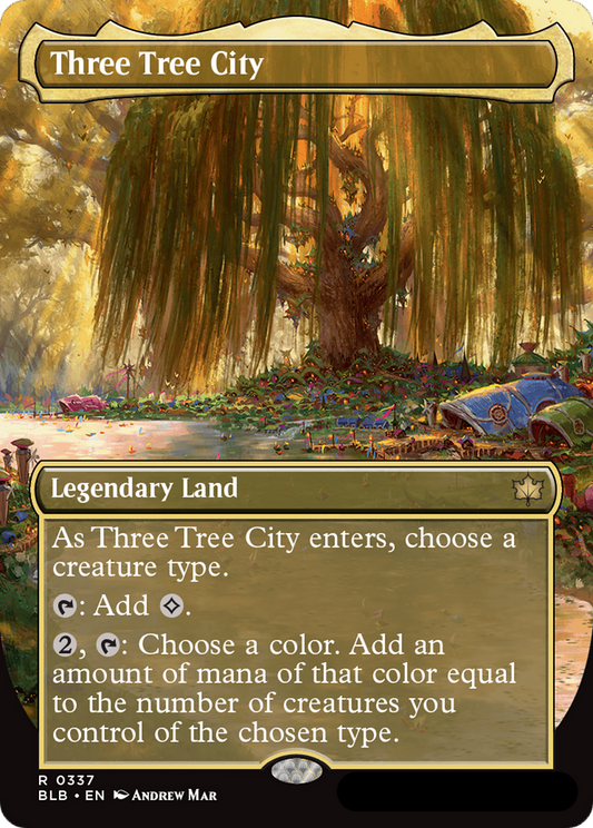 MTG PROXY Three Tree City