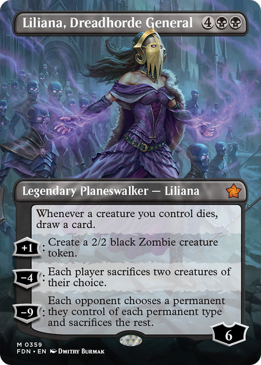 MTG PROXY Liliana, Dreadhorde General