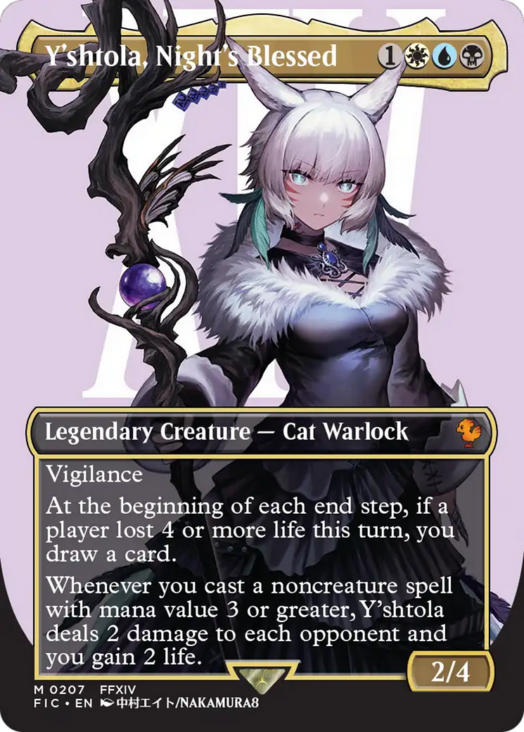 MTG PROXY Y'shtola, Night's Blessed