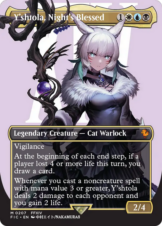 MTG PROXY Y'shtola, Night's Blessed