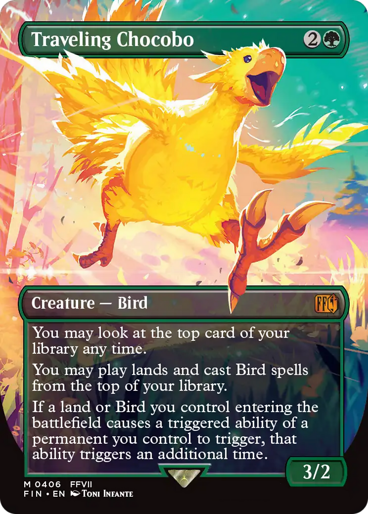 MTG PROXY Traveling Chocobo