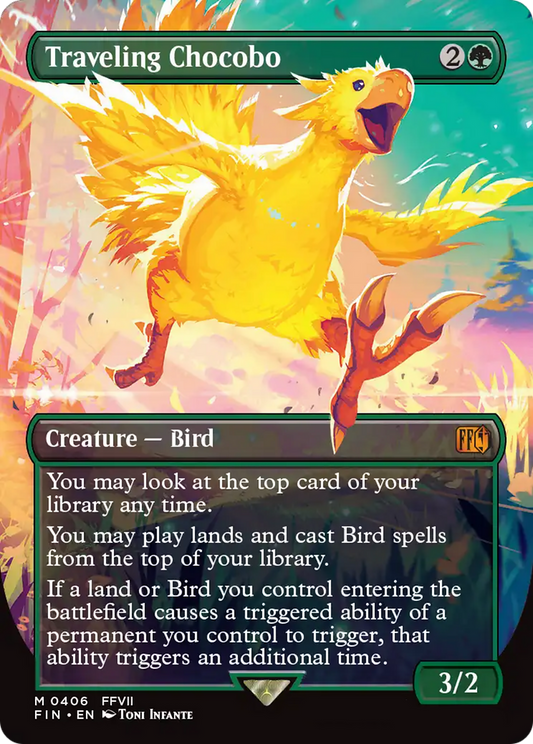 MTG PROXY Traveling Chocobo
