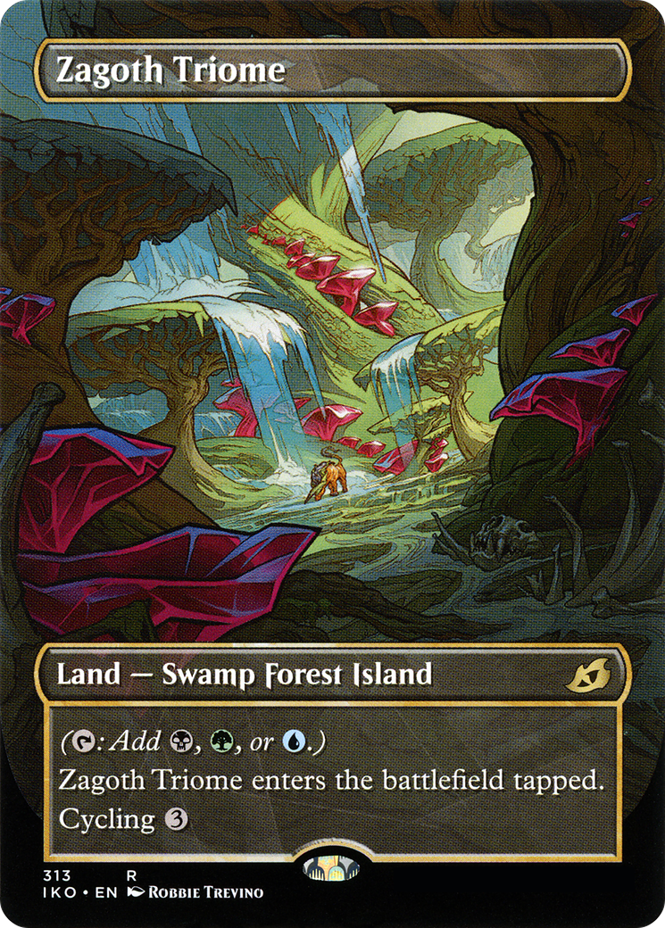 MTG PROXY Zagoth Triome