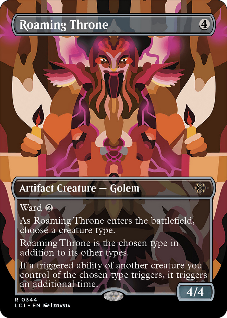 MTG PROXY Roaming Throne