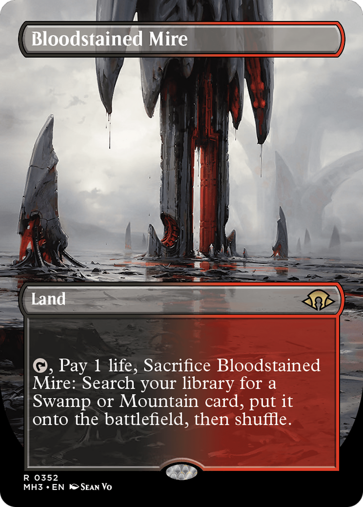 MTG PROXY Bloodstained Mire