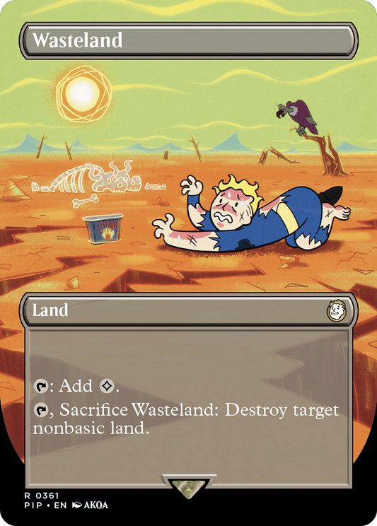 MTG PROXY Wasteland