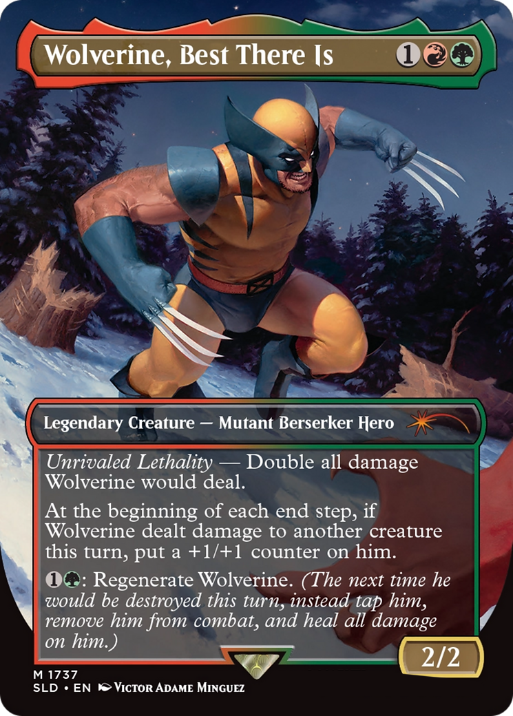 MTG PROXY Wolverine, Best There Is