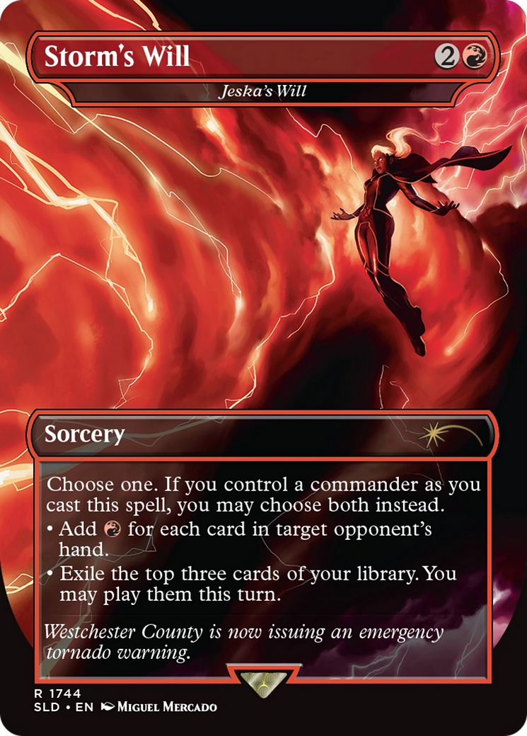 MTG PROXY Jeska's Will