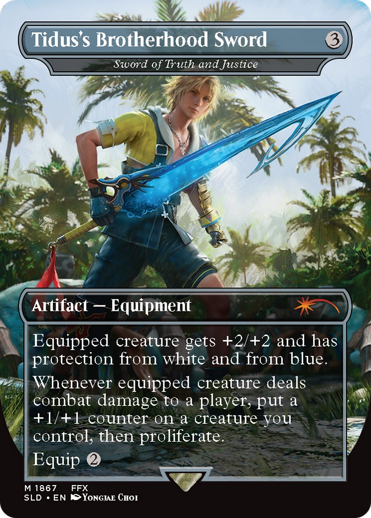 MTG PROXY Sword of Truth and Justice