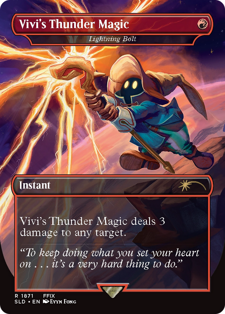 MTG PROXY Lightning Bolt
