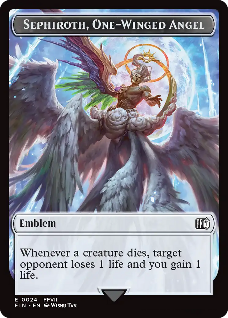 MTG PROXY Sephiroth, Fabled SOLDIER