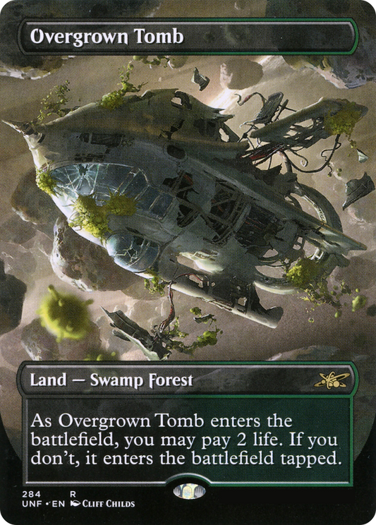 MTG PROXY Overgrown Tomb