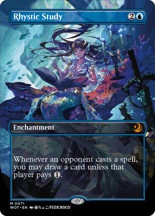 MTG PROXY Rhystic Study