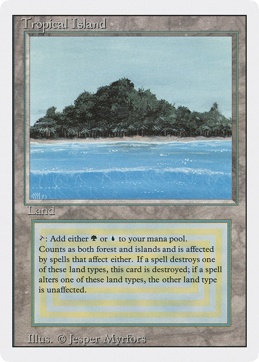 MTG PROXY Tropical Island
