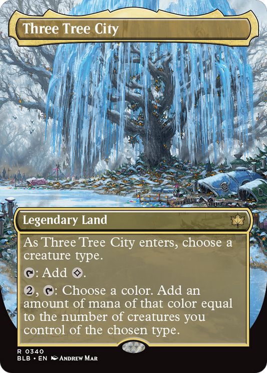 MTG PROXY Three Tree City