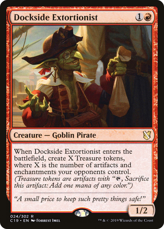 MTG PROXY Dockside Extortionist
