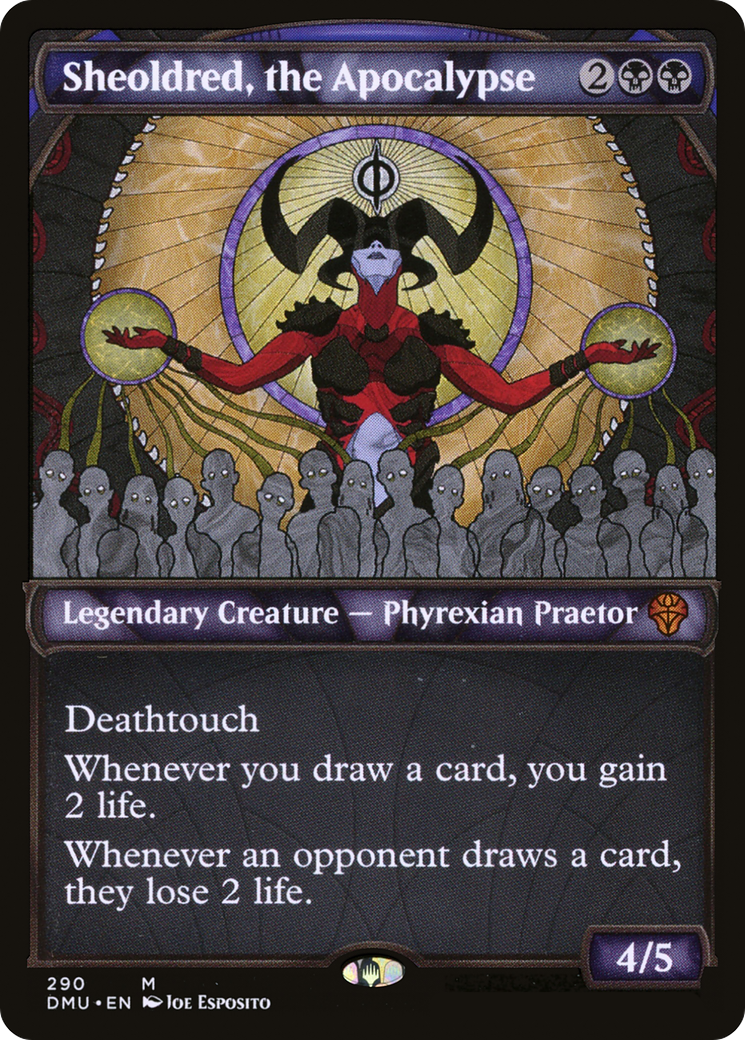 MTG PROXY Sheoldred, the Apocalypse
