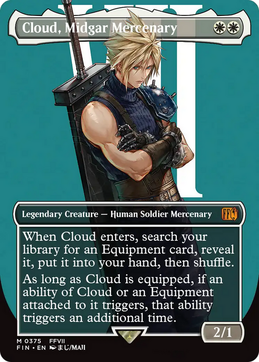 MTG PROXY Cloud, Midgar Mercenary
