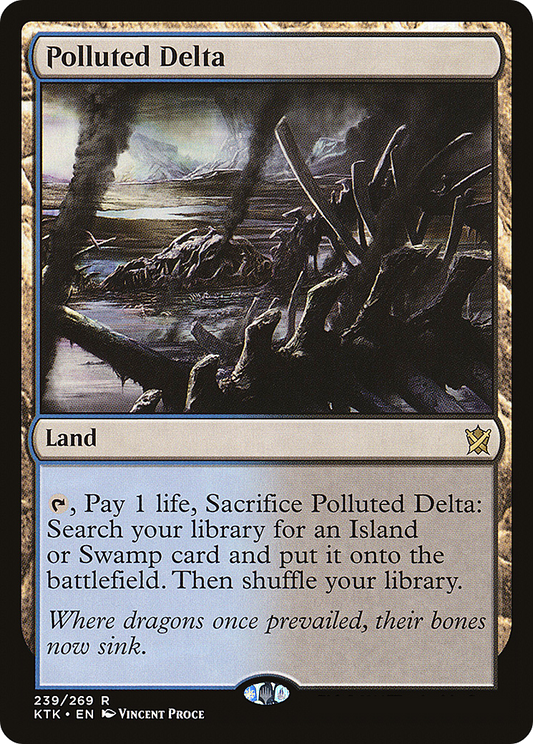 MTG PROXY Polluted Delta