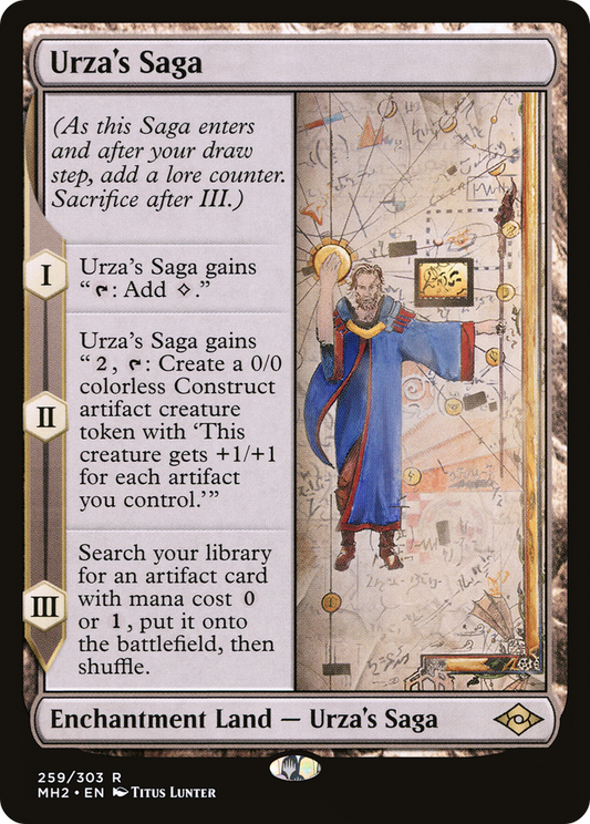 MTG PROXY Urza's Saga