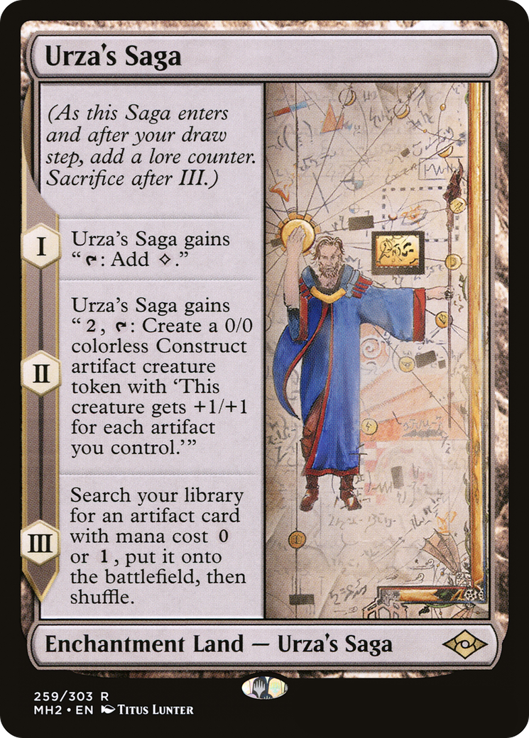 MTG PROXY Urza's Saga