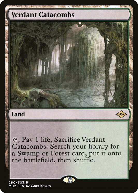 MTG PROXY Verdant Catacombs