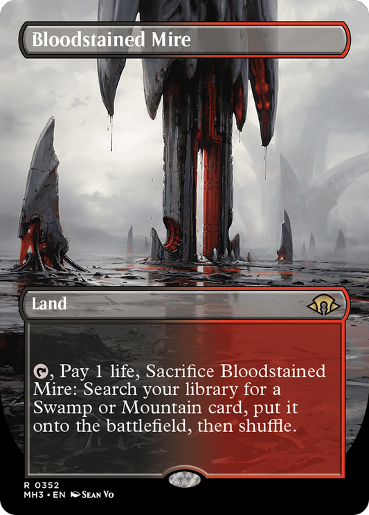MTG PROXY Bloodstained Mire