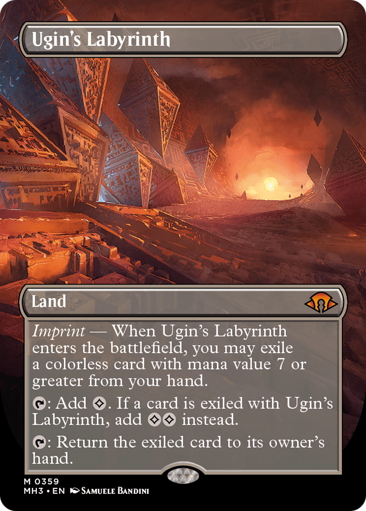 MTG PROXY Ugin's Labyrinth