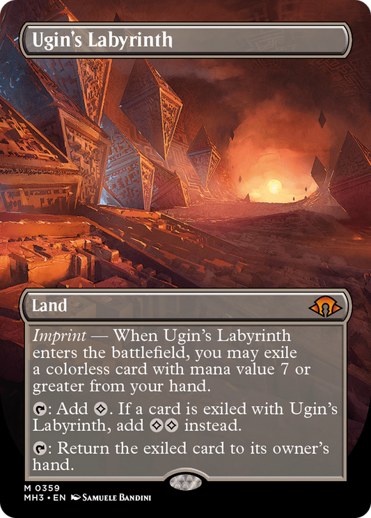 MTG PROXY Ugin's Labyrinth