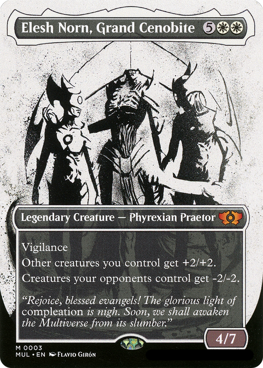 MTG PROXY Elesh Norn, Grand Cenobite