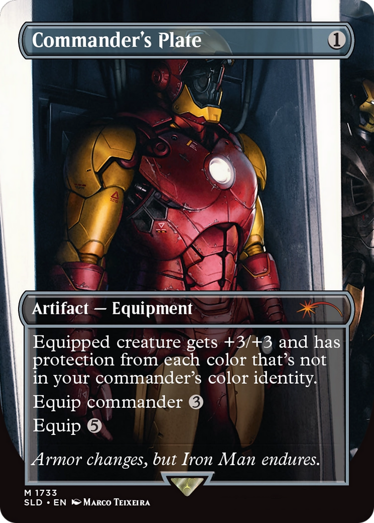 MTG PROXY Commander's Plate