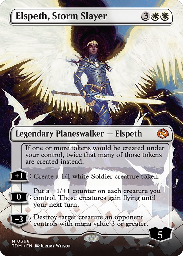 MTG PROXY Elspeth, Storm Slayer
