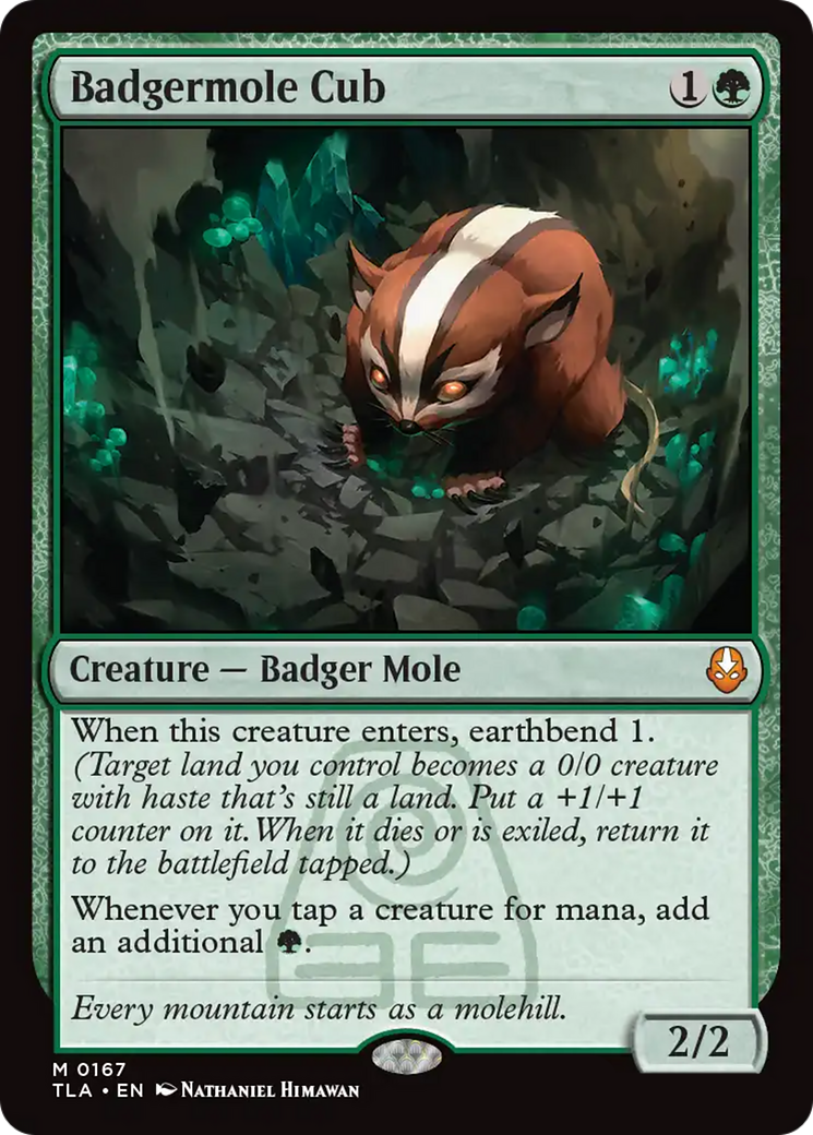 MTG PROXY Badgermole Cub