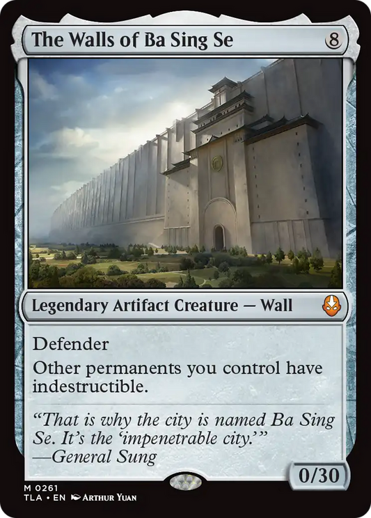 MTG PROXY The Walls of Ba Sing Se