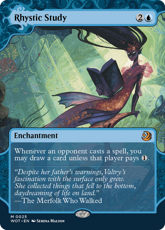 MTG PROXY Rhystic Study